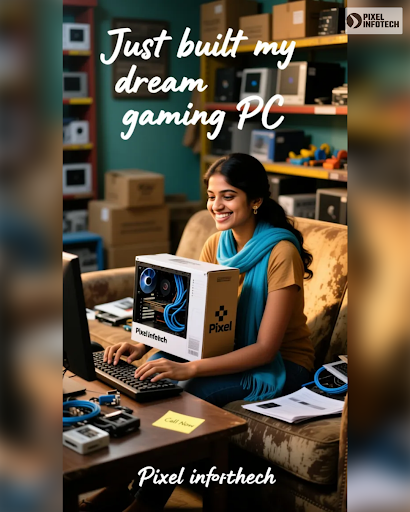 Experience the best of computer peripherals with Pixel Infotech, Vadodara's most loved tech store…