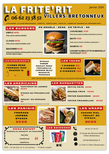 Photo 1 - La frite'rit