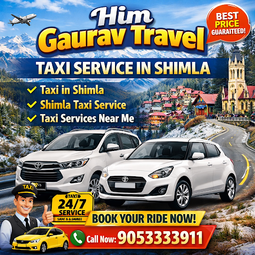 🚖 Reliable Taxi Service in Shimla — Book Now! post image