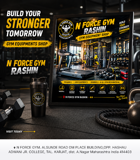 N FORCE GYM & Protein Shop-RASHIN offers top-notch fitness training and a vast range of high-qual… post image