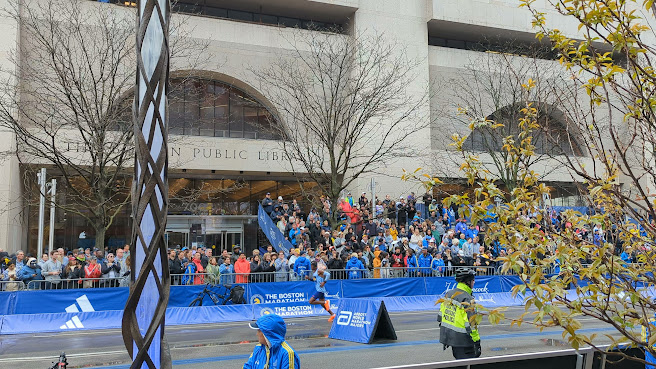 Boston Marathon Finish Line by null