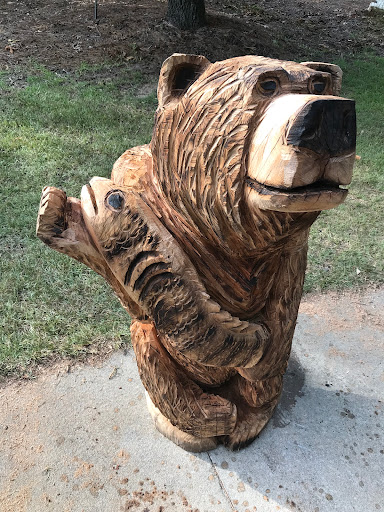 Sasquatch’s Forest Chainsaw Carving