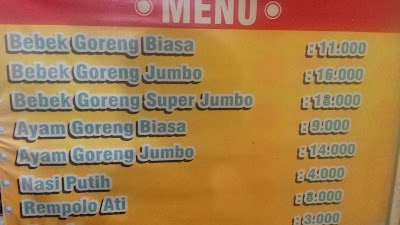 Photos of Warung Bebek Purnama Talangsari