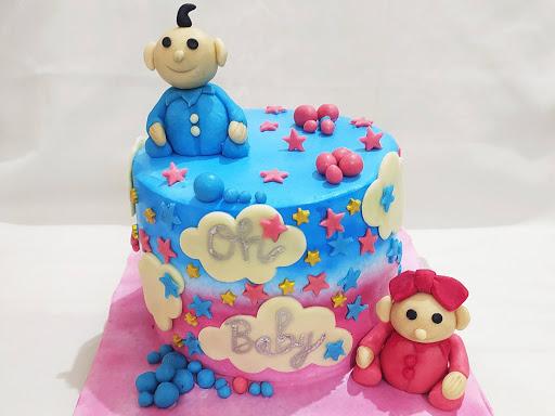 Baby shower theme cake  post image