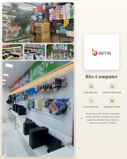 Bits Computer is your trusted computer service center in Bharuch, specializing in reliable laptop… post image