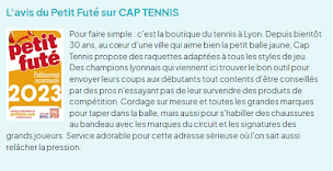 Photo n°15 de Cap Tennis Lyon à Lyon (Magasin de tennis)