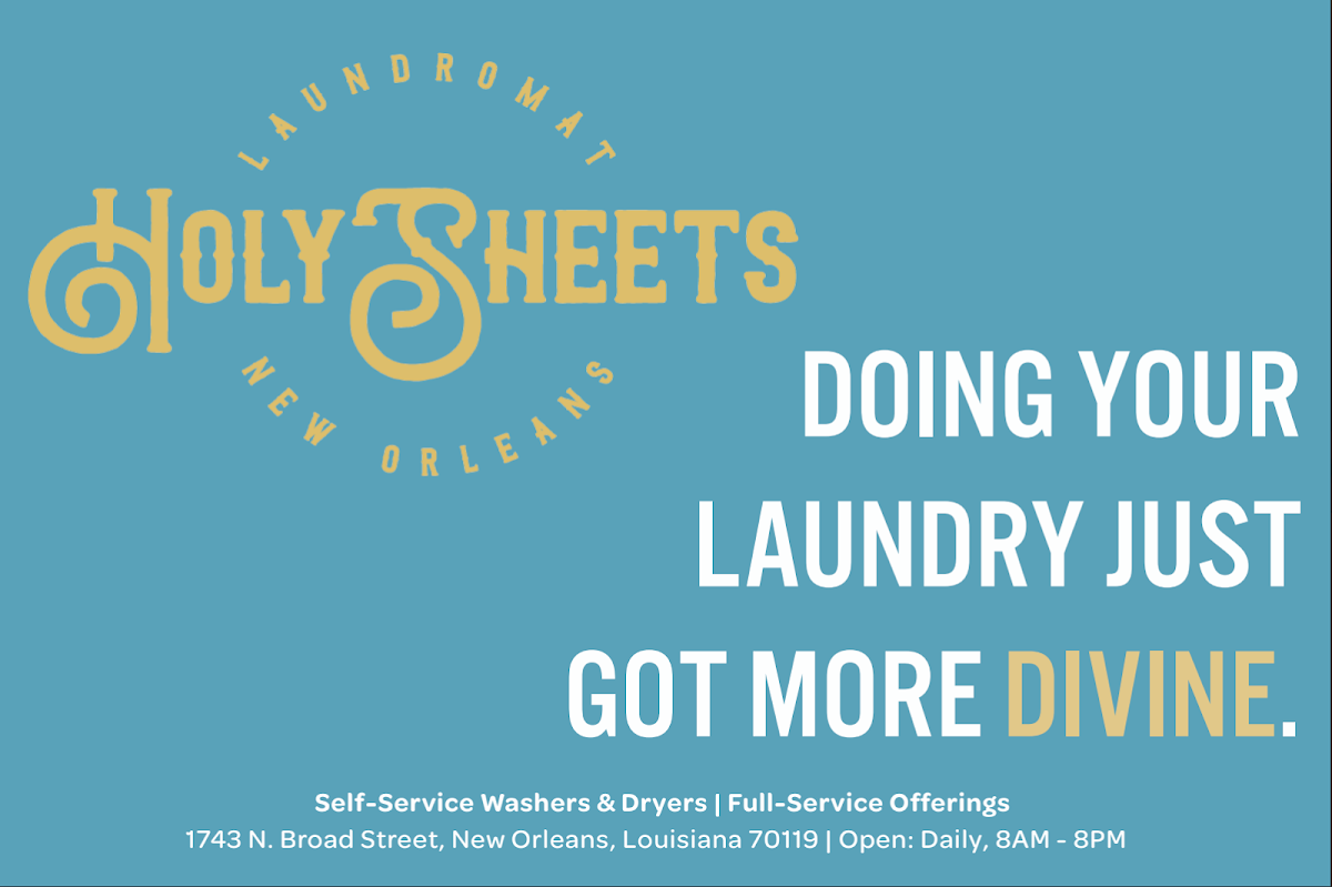 Holy Sheets Laundromat laundromat interior in New Orleans, LA