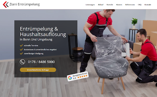 Ziani - Entrümpelung Bonn