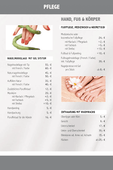 Speisekarte