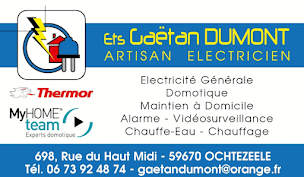 Photo n°1 de Dumont Gaetan à Ochtezeele (Électricien)