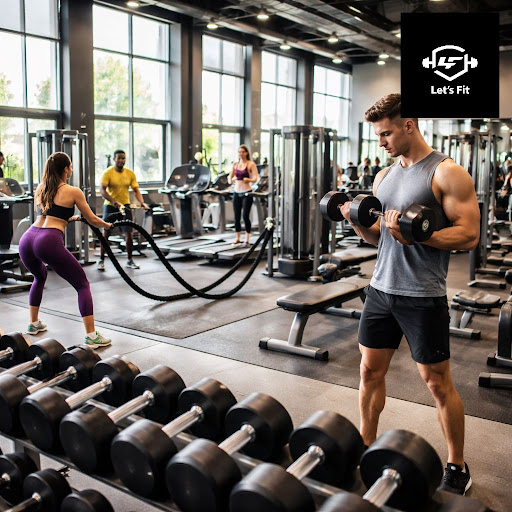 Enjoy your fitness journey in a gym that actually gives you room to move. At LET'S FIT GYM Sports…