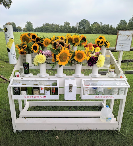 Flower Stand at Sunset View Farm - Thumbnail