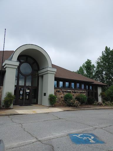J. Joel Edwards Public Library Logo
