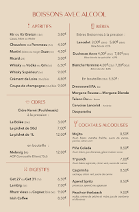 Menu Restaurant La Glacière Page 6