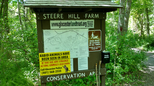Steere Hill Glocester Land Trust Trailhead Gallery - United States