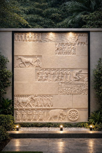 ✨ Transform Your Space with Natural Stone CNC Wall Cladding ✨ post image