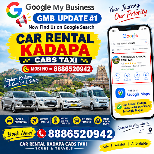 CAR RENTAL KADAPA CABS TAXI 🚕 post image