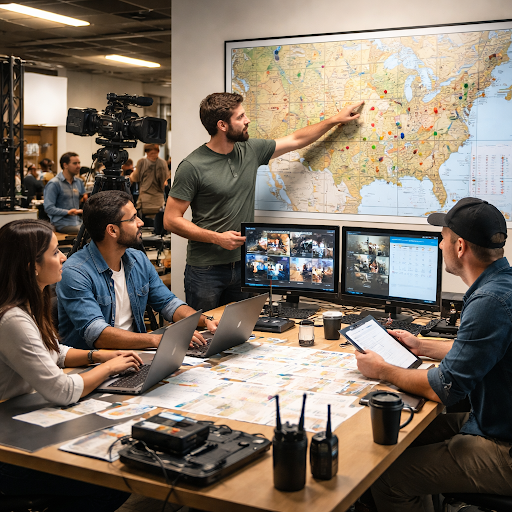 Ever wondered what really happens behind the camera when a shoot travels across cities and states… post image