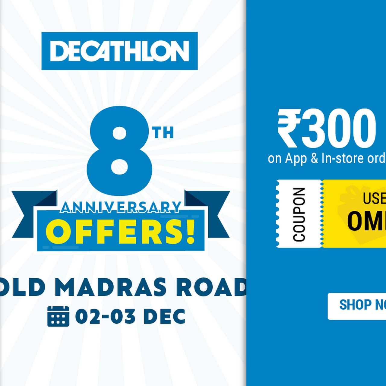 Save 8% on Decathlon, Brigade Road, Bangalore, Personal Training