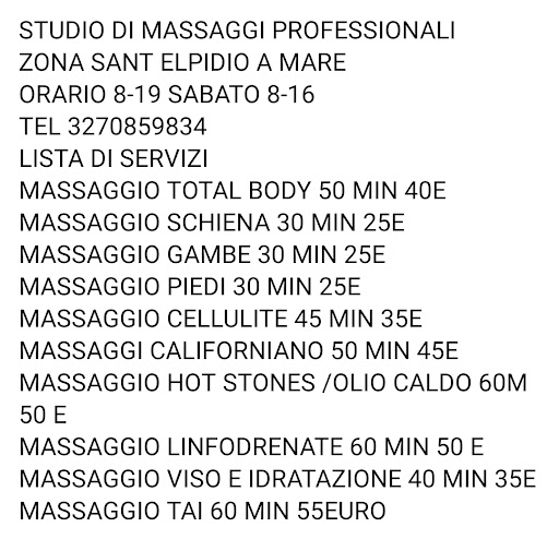 Massaggi Star - Visual