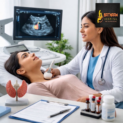 Worried about thyroid problems like fatigue, weight changes, or neck swelling? At Satnaam Hospita… post image
