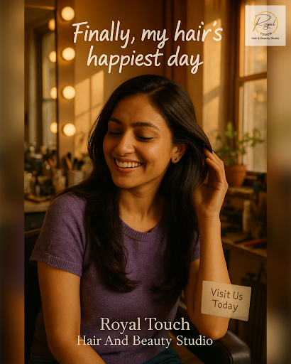 Get ready to transform your locks with our signature Hair Treatment, now available at Royal Touch… post image