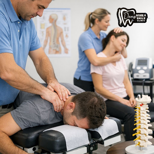 Struggling with constant back or neck pain from long desk hours, travel or old injuries? At DANG…