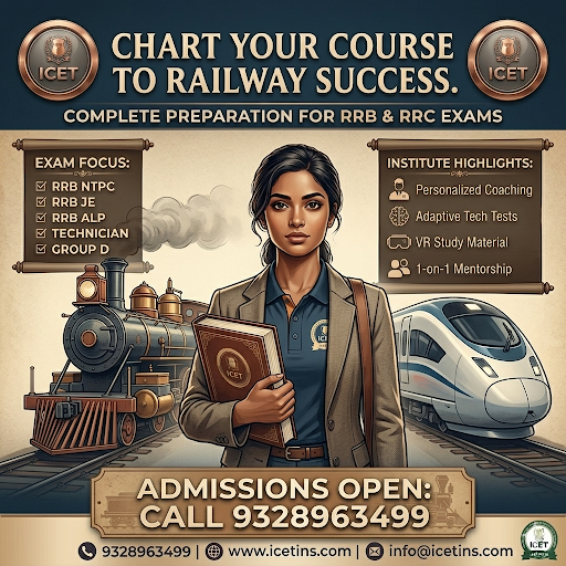 🎯 Master the Railway: Specialized coaching for RRB NTPC, JE, ALP, Technician, & Group D post image