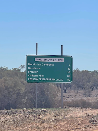 Diamantina River Rd & Cork Macunda Rd Intersection Gallery - Australia