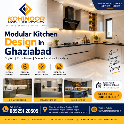 Kohinoor Modular Kitchen is your premier destination for innovative modular kitchen design in Gha… post image