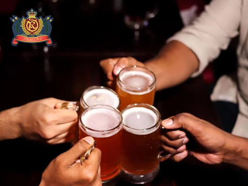 Beer: the perfect balance of hops and happiness.