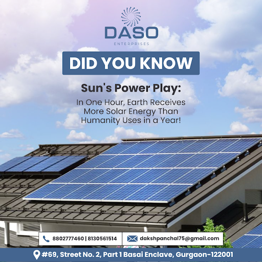 In just one hour, Earth receives more solar energy than humanity uses in a year. Let’s harness th…