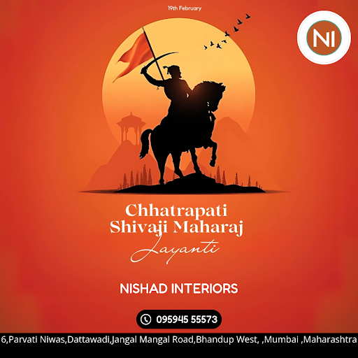 Honouring Chhatrapati Shivaji Maharaj Jayanti, Nishad Interiors creates stunning interiors for yo… post image