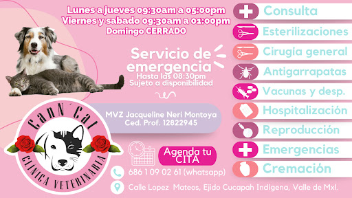 Veterinaria CanNCat Ejido Cucapah Indígena