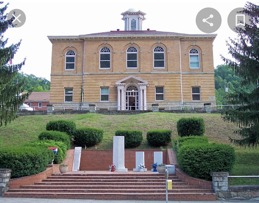 Clay County Court House (Old) and Clay WV Historical Society
