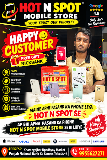 HOT N SPOT Mobile Store, Best Mobile Shop in Jamshedpur, Mobile Shop Near Me, Best Mobile Store i… post image