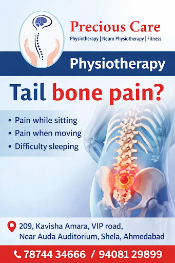 Tailbone pain causes discomfort while sitting or moving. Physiotherapy helps reduce pain and impr… post image