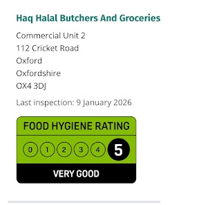 HAQ HALAL BUTCHERS AND GROCERIES SHOP