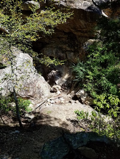 Hot Springs secret cave