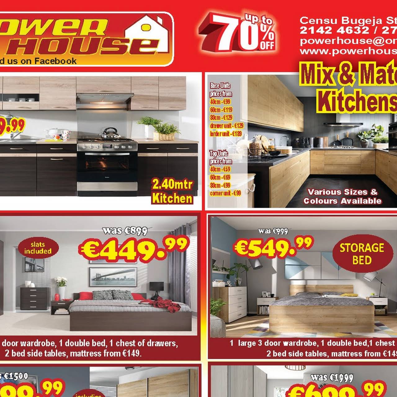 PowerHouse Malta Furniture Store in Iklin