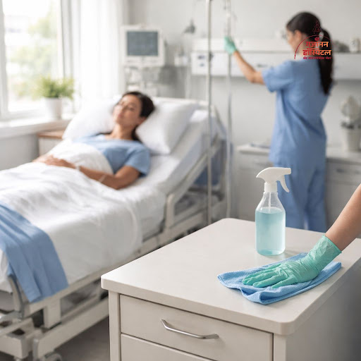 A clean, hygienic hospital is not just about looking neat – it directly supports faster, safer re…