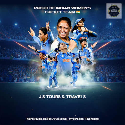 Cheer for the Indian Women's Cricket Team and celebrate their spirit of excellence! At J.S Tours… post image