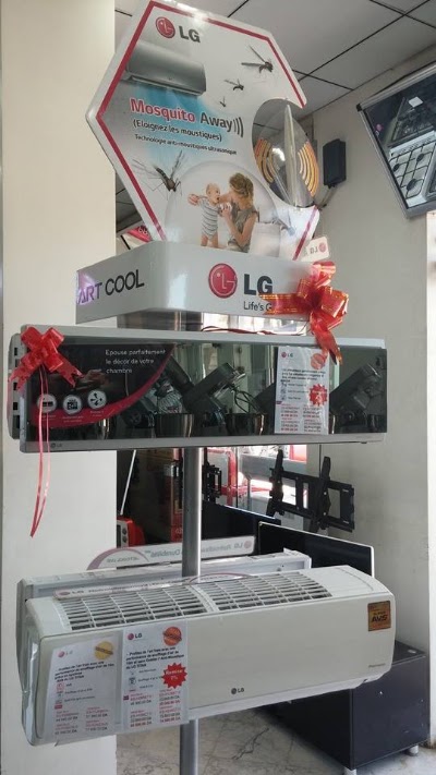 Photos of Kenwood, LG et BRAUN Showroom
