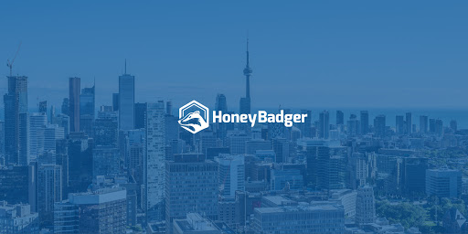 HoneyBadger Bitcoin ATM at Grant Hall Hotel Logo