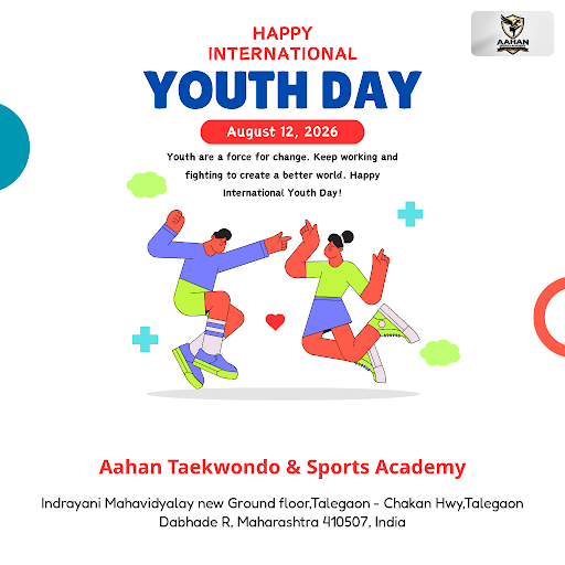 Celebrating International Youth Day at Aahan Taekwondo & Sports Academy by empowering youth throu… post image