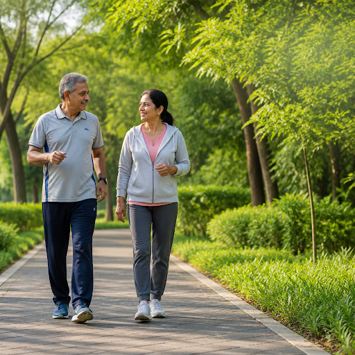 Daily walking is one of the simplest and safest ways to control diabetes and high blood pressure… post image