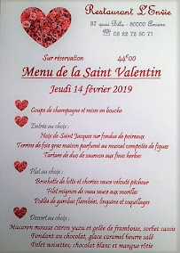 Menu L'ENVIE Page 17