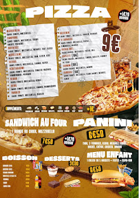 Menu Pizza prestige Page 1