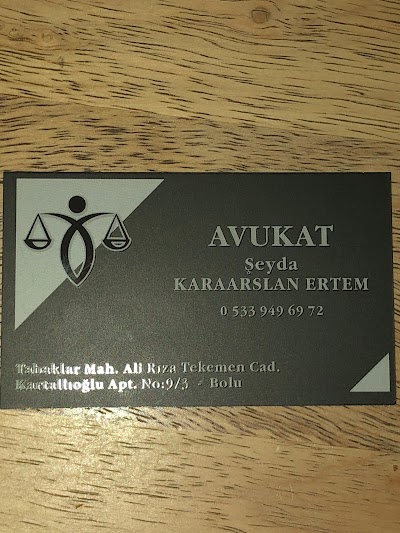 Karaarslan Hukuk Bürosu - Avukat Şeyda Karaarslan Ertem