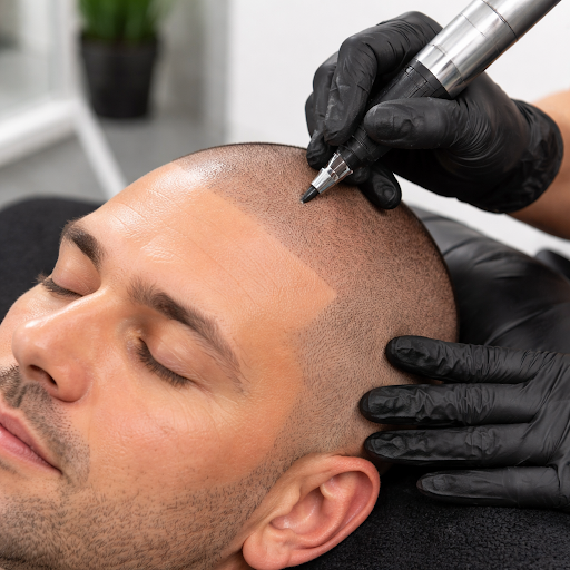 Struggling with thinning hair or a receding hairline? At Aura Brow by Priyanka in Palam Vihar, Gu… post image